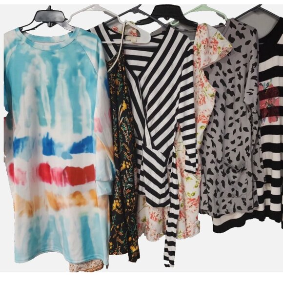 Lot of 100pcs Mix Women's Clothes Bulk Wholesale Resale Consignment XS --3XL - Picture 5 of 16